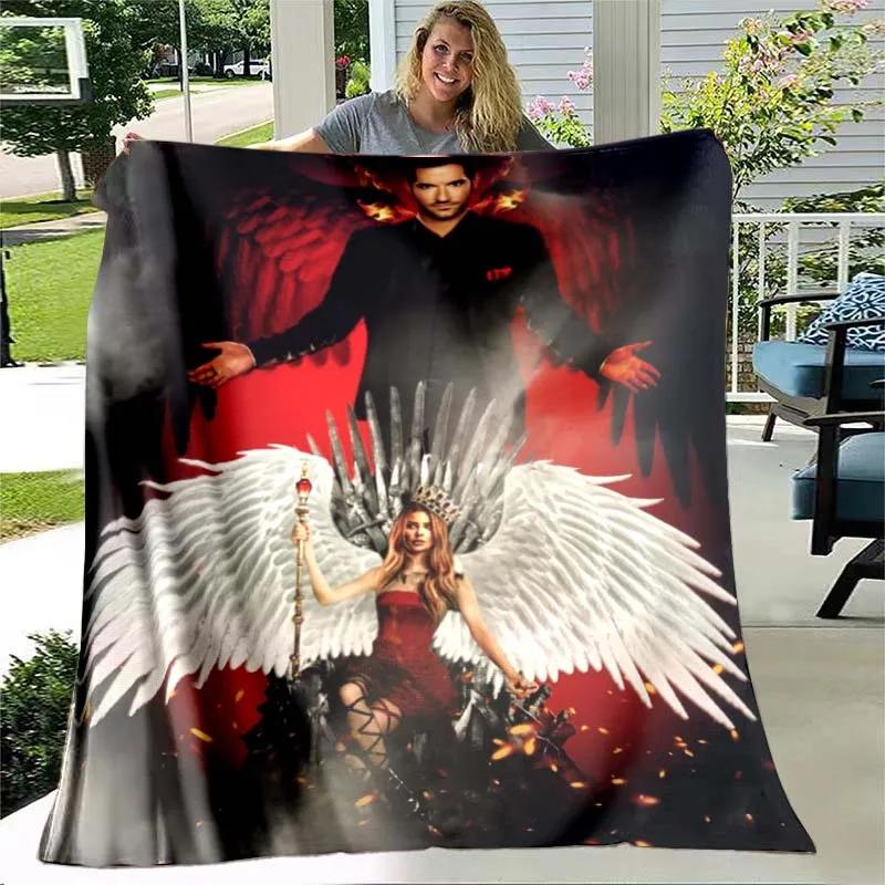 Devil Detective Blanket Demon Lucifer Drama Series Blanket This Is My Watching Blanket Bedspread Sofa Warming Cover