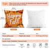 Autumn Theme Pillowcase Cushions 100% Polyester 45X45Cm Throw Pillow Cover Sofa Chair Cushion Cover Pillowslip Home Decor