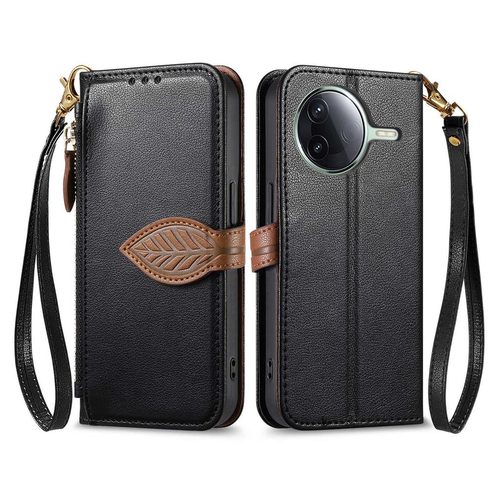 Crossbody Zipper Cards Solt Leather Wallet Phone Case for Xiaomi Redmi Note 14 13 15 Pro Plus 15C K80 Lanyard Strap Bag Cover