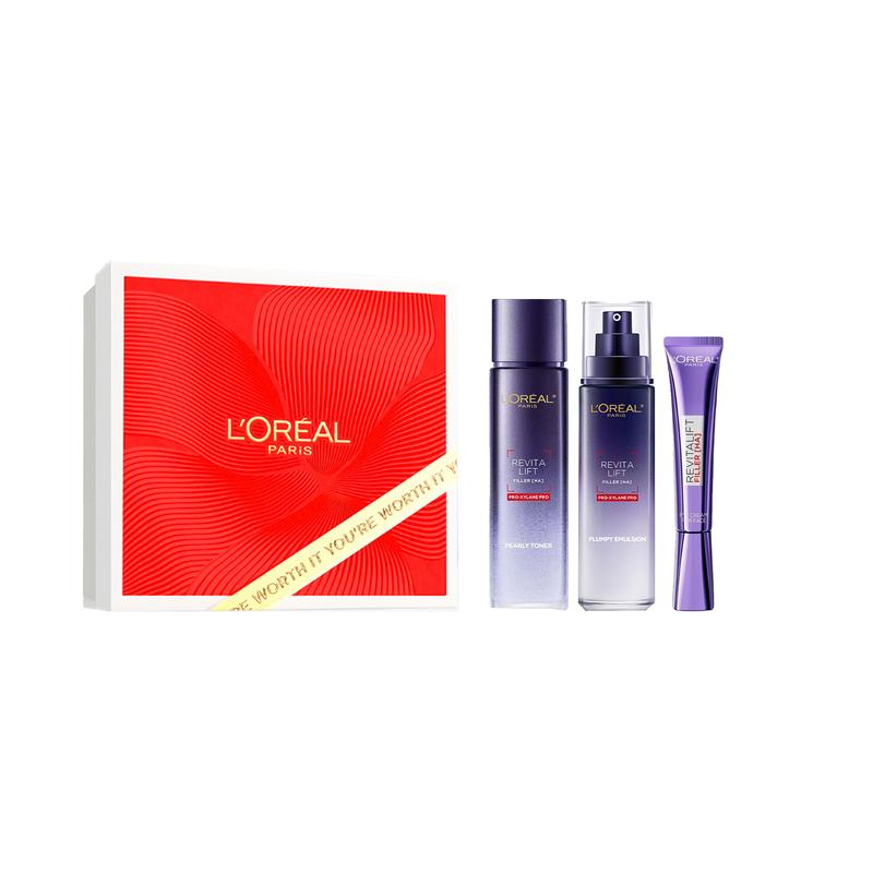 Loreal Paris Soothing Bosein Repair and Moisturizing Skin Care Set - Three-piece set Bosein Water 130ml Bosein Lotion 110ml Bosein Purple Iron 30ml