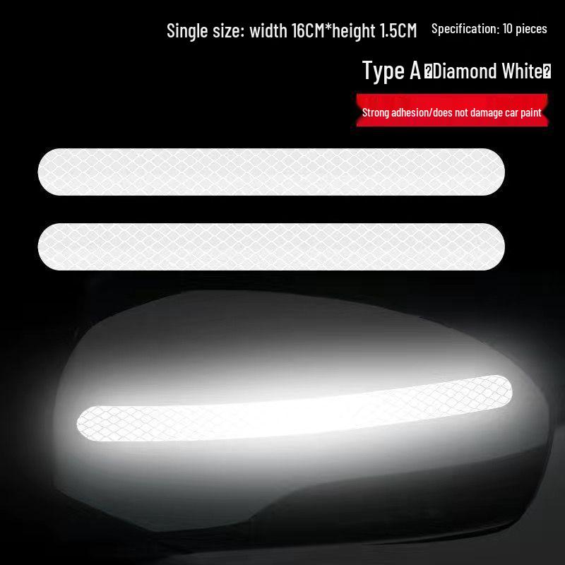 

High-Visibility Reflective Sticker for Electric Cars, Bikes, and Motorcycles