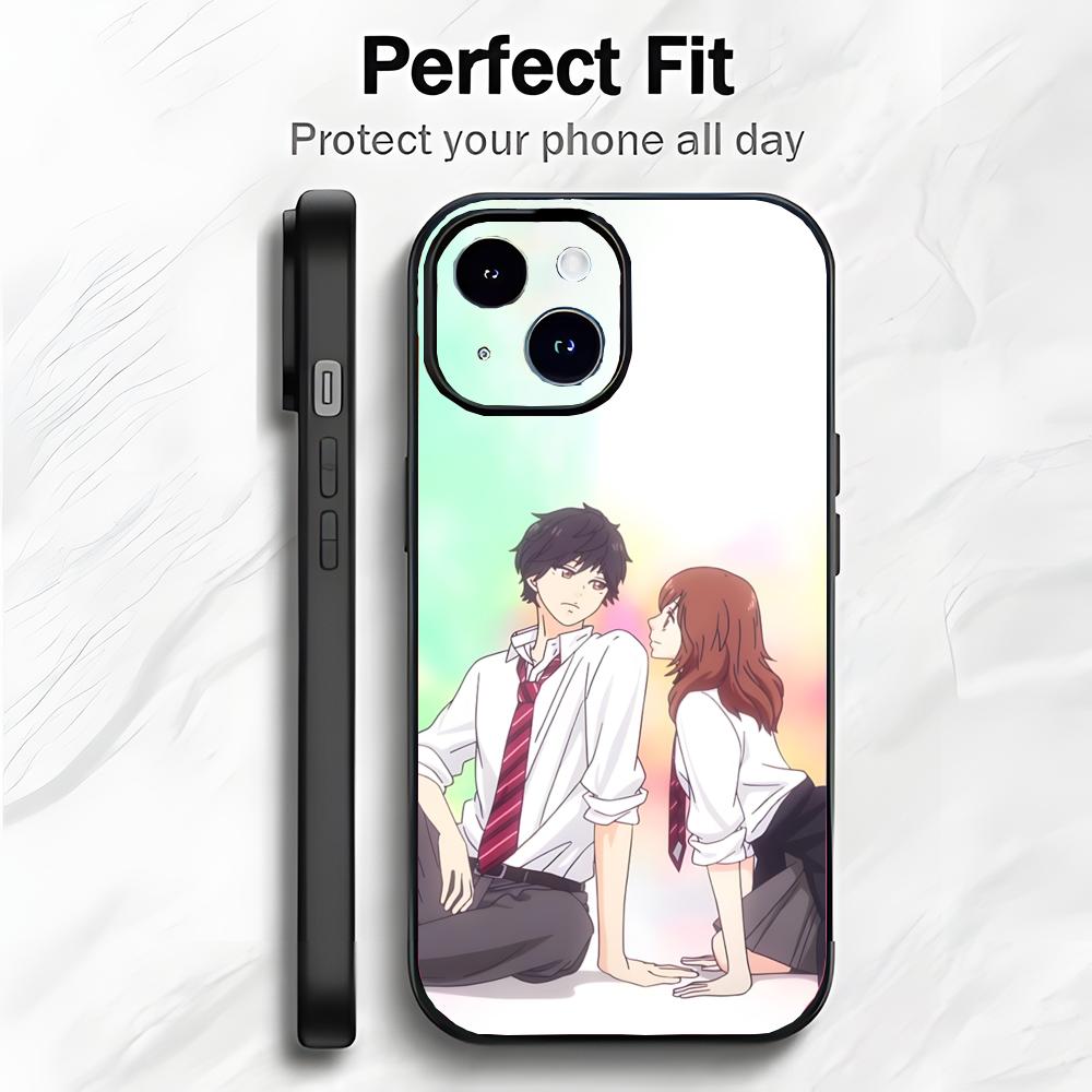 Warm Japanese Anime A-Ao Haru Ride Phone Case Phone Case Soft Packaging Lightweight For iPhone17 16 15 14 13ProMax