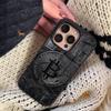 Luxury Bitcoin Phone Case For IPhone 17 Pro Max 16 15 14 13 11 Pro Max Plus Glass Phone Case