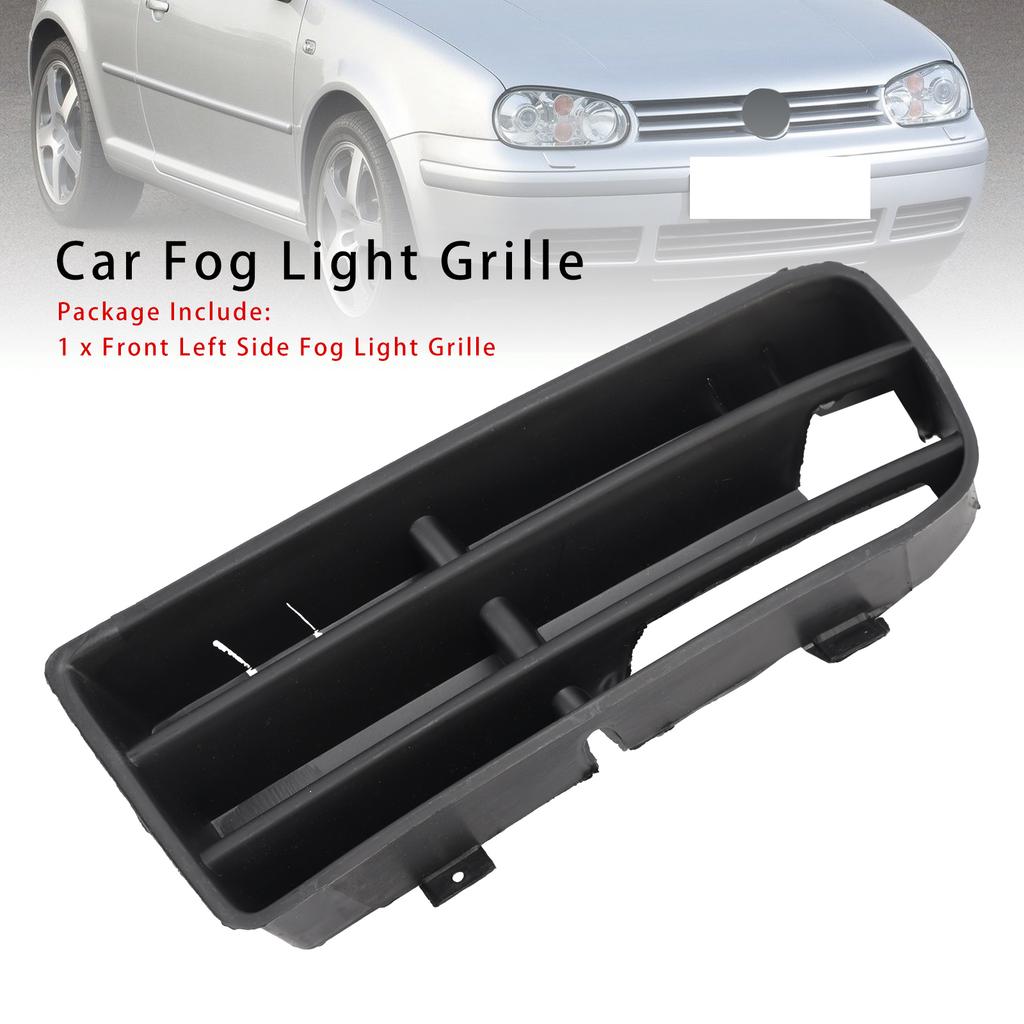 Front Left Side Bumper Grille Fog Light Grill For VW Golf IV MK4 1998-2004