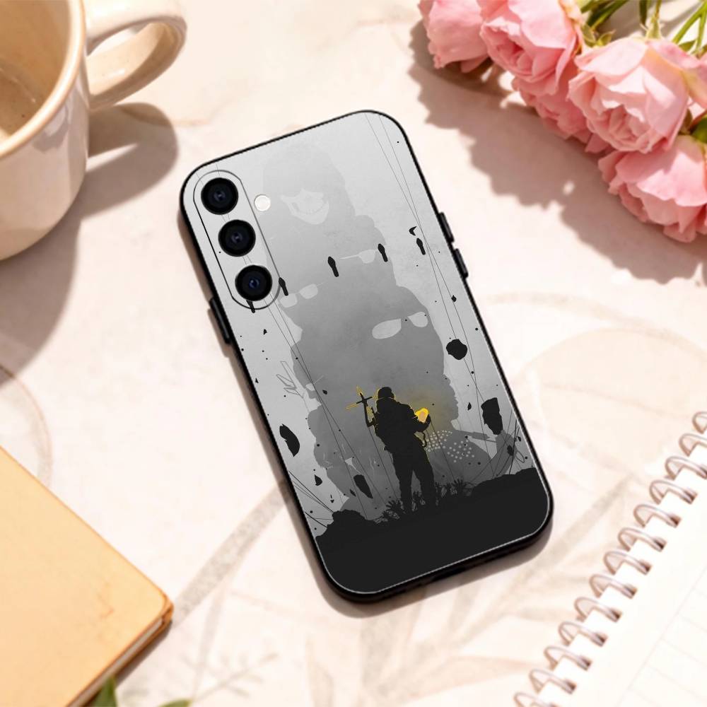Game D-Death S-Stranding phone Case For Samsung Galaxy A73,A72,A71,A70,A53,A52,A51,Others Soft Black Shell