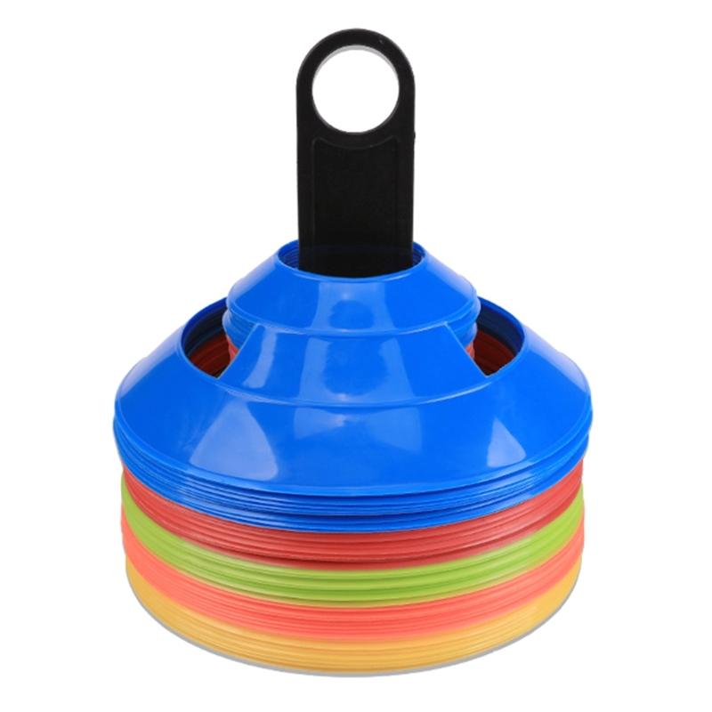 Soccer Disc Cones, Football Cones Sport Agility Safety Football Training Cones Perfect for Kids Field Space Marker Game