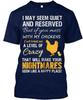 Crazy Funny Chicken Farmers T-Shirt Made In the USA Size S To 5XL