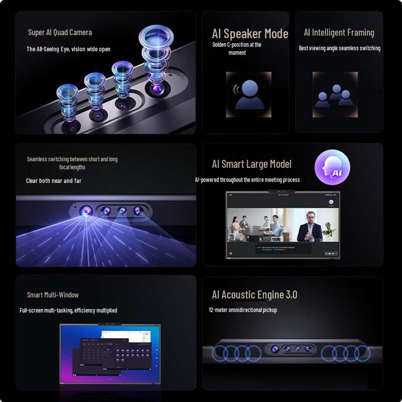 Haoli M7AI 86-inch AI Video Conference Smart Board (CN version)