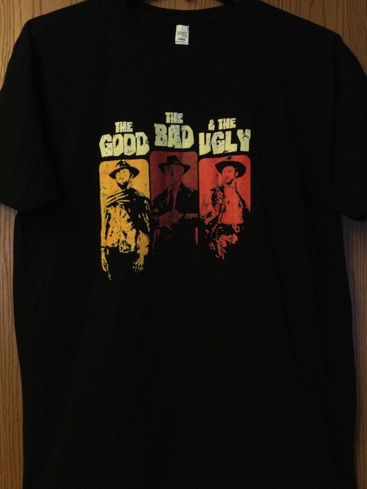 Clint Eastwood - “The Good, The Bad & The Ugly” - Black Shirt - XL - M&O Gold 2XL