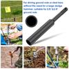 SDS Plus Ground Rod Driver 5/8 3/4" 17mm Steel Drill Bit Driver for Hammer Drilling Ground Rods