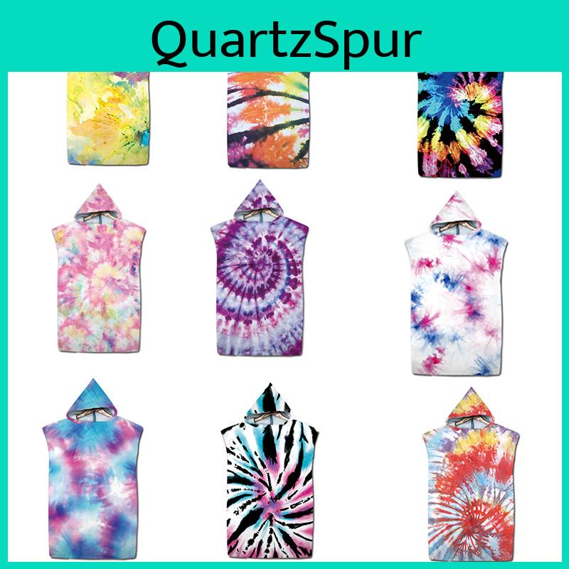 Multi-colored Beach Towel For Convenient Changing And Drying