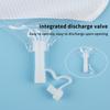 10 Pcs Drain Valve One-Piece System Colostomy Bags For Adults Disposable Colostomy Pouch Opening 20-65Mm With Clip Closure
