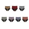 7 Pack Women High Waist Seamless Panties Soft Breathable Briefs