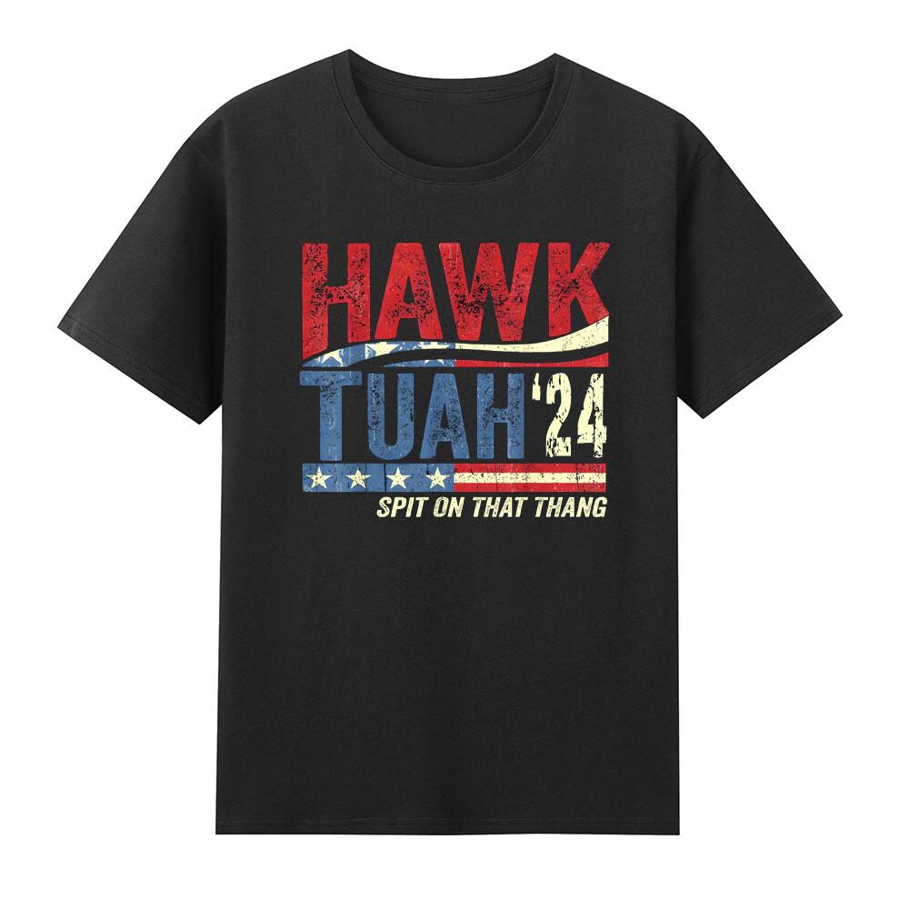 Hawk Tuah Tee Hawk Tuuh 24 Spit On That Thang Funny Saying Retro Unisexs Tshirt S