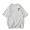 Women's Oversized White Cotton T-Shirt - Summer 2025 Casual Style
