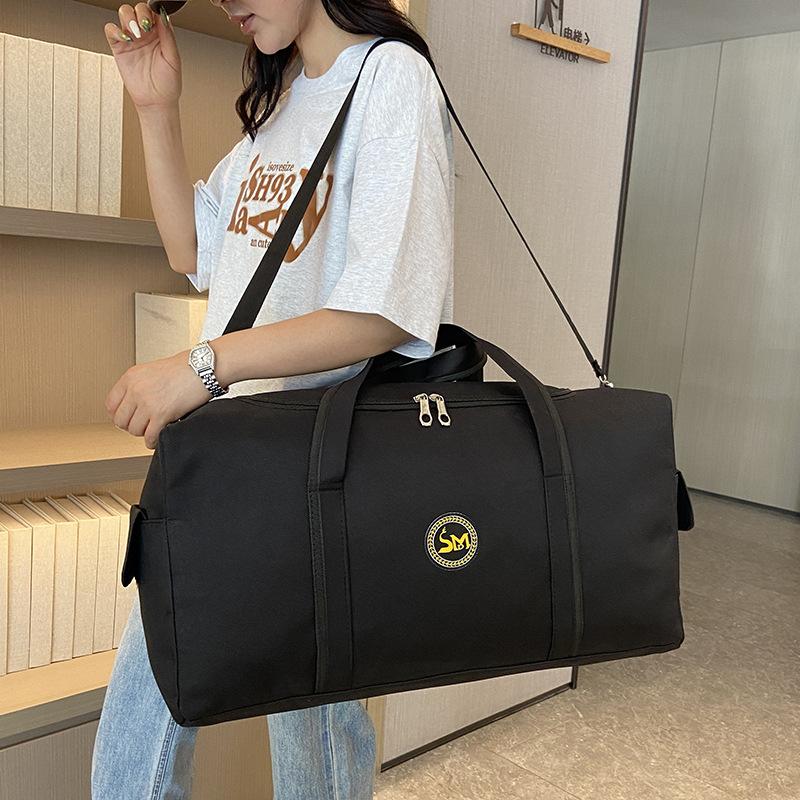 Large Capacity Simple Casual and Leisure Traveling, Water Splashing Bag, Lightweight Luggage Bag, Can Be Used for Pulling Rod