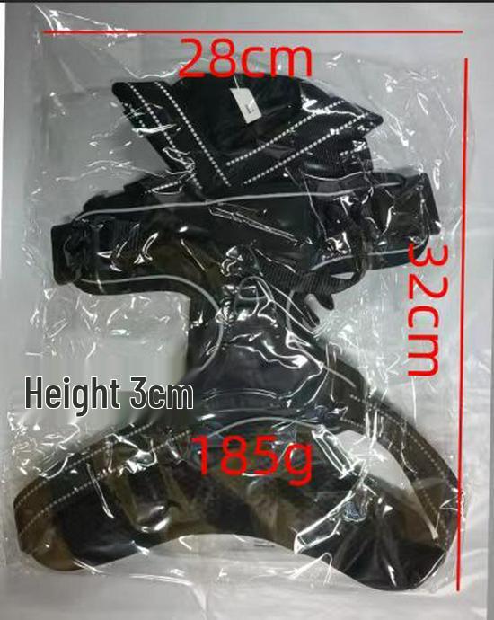 Reflective Harness for Medium & Large Dogs - Vest Style Dog Chest Harness.