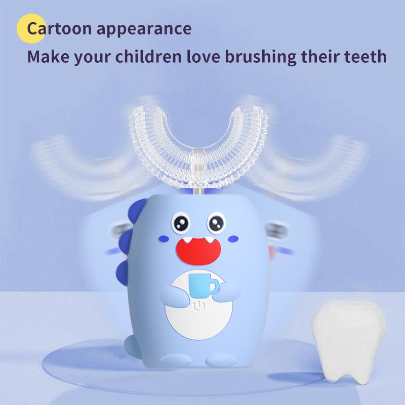 Cheap Children's Ushaped electric toothbrush ultrasonic vibration soft