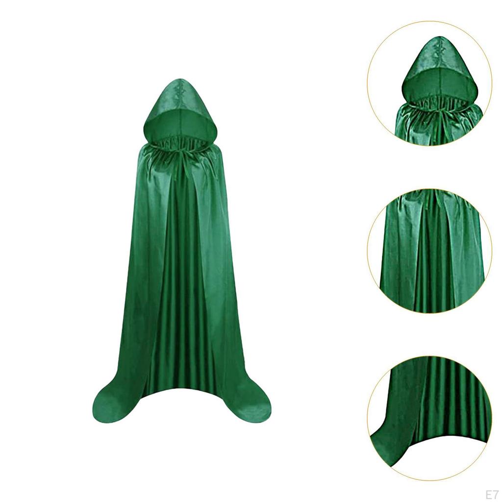 Umhang mit Kapuze für Kinder Halloween-Kostüm und Aufführungen