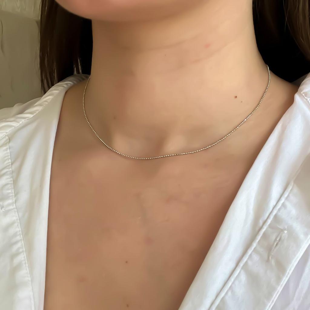 Silver Chain Without Stones (2135111)