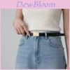 Genuine Leather Womens Belt With Alloy Buckle For Casual And Office Wear