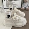 Trendy Little White Shoes Women's New Autumn Versatile Thick-soled Casual Niche Original Design Board Shoes Women