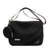 Large Capacity Women's Canvas Bag - Korean Style Student Casual Solid Color