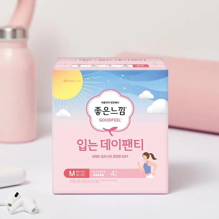 

[Приятные ощущения] Ношение дневных трусиков размера Medium/Large 4 штуки x 3 упаковки Large 4x3 pack