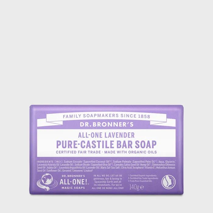 Lavender Pure Castile Bath Soap 140g
