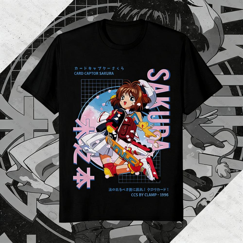 Cardcaptor Sakura Tshirt Kawaii Anime Manga Waifu KeroChan Gift Shirt Plus Size Mens Shirts Woman tshirts Tops Kids Shirts