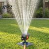 Small Yard Water Sprinkler Garden Sprinkler Adjustable Lawn Oscillating with 16 Nozzles for Gardens Irrigation Watering Plants Outdoor Kids