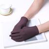 1pair Luxurious Display Gloves Elegant Brown Ceremony Mittens Sunscreen Mittens for Ceremonial Etiquette