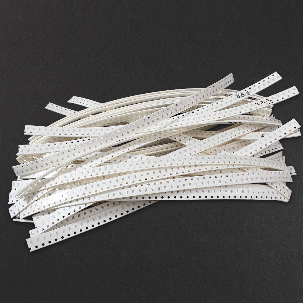 2500PCS/Set 1P~10UF SMD 0603 Capacitor Assortment Kit, 50 values capacitors pack 5.6PF 6.8PF 8.2PF 100PF 1nf 10nf 100nf 1uf 10UF