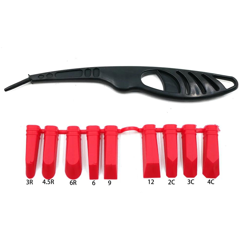 Car Glass Glue Angle Scraper Caulk Tool Multi-angle Sealant Spreader Tile Joint Repair Tool Applicator Set Plastic Caulking Tool