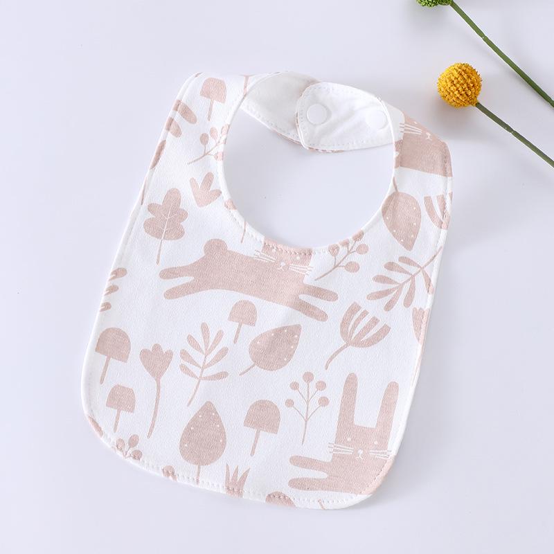 Waterproof A-Class Pure Cotton Baby Bib - Newborn & Toddler U-Shape Neck Gaiter