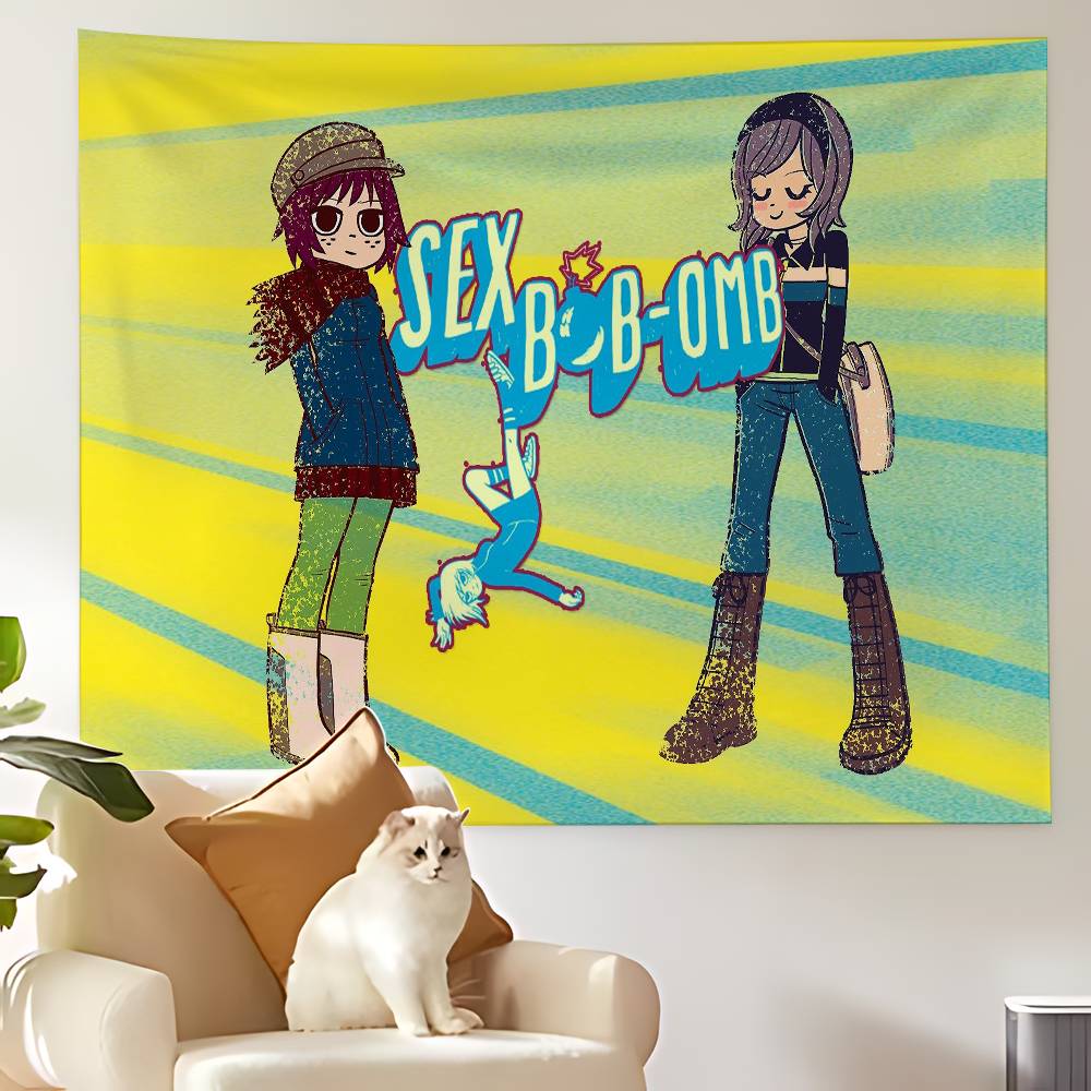 Bryan Lee OMalley Tapestry Customizable Tapestries Of Various Styleswall Hangings Celebrity Photo Printingwall Hangings