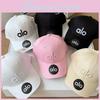 Alo Letter Stickerei Baseballkappe Für Damen Baumwollmischung Sonnenschutz Lässig Sommer Modeaccessoire