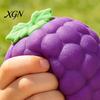 Adults Relaxation Toy Large Grape Stress Relief Toy, Slow Rebound Fake Purple Squeeze Anxiety Hand Ball Fidget for Kids