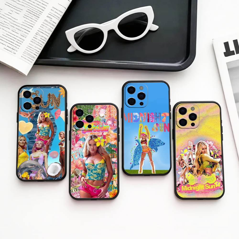 M-Midnight Sun Z-Zara L-Larsson Phone Case Silicone Soft For IPhone 17 16 15 14 13 12 11 X XR Plus Pro Max Plus