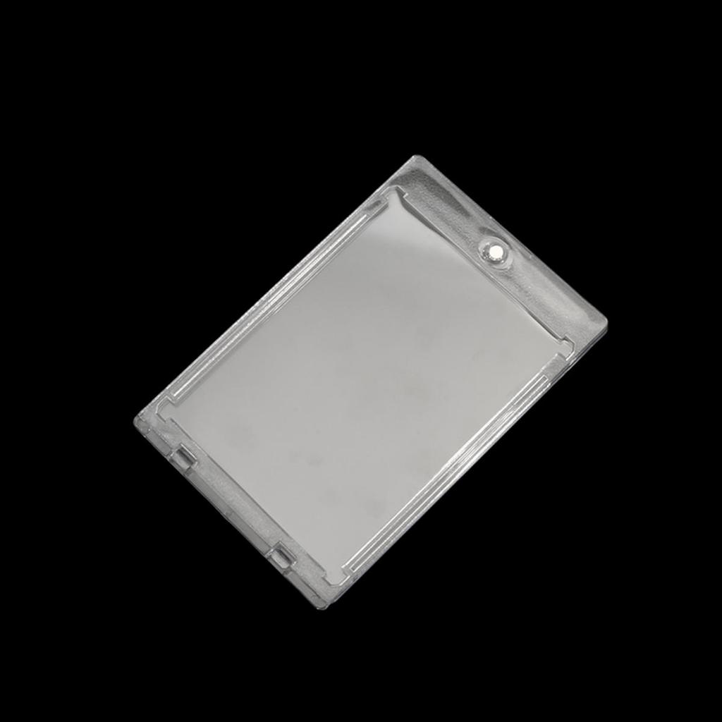 1Pcs Magnetic Card Holder Pocket Monster Cards Protectors Hard Plastic Sleeves Trading Display Case Baseball Sports Card