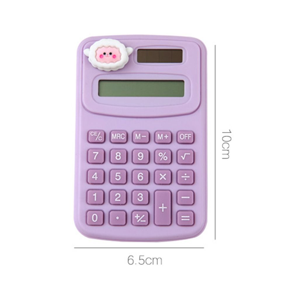 Cute Mini Calculator Plastic Accounting Calculator High-quality Math Calculator  Shop