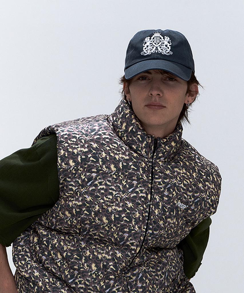 ERER Erer Iconic Embroidery Cap Navy