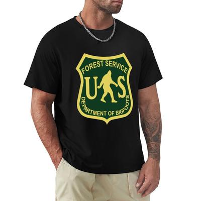 US Forest Service Bigfoot TShirt UV Protection Outdoor Tee Shirt