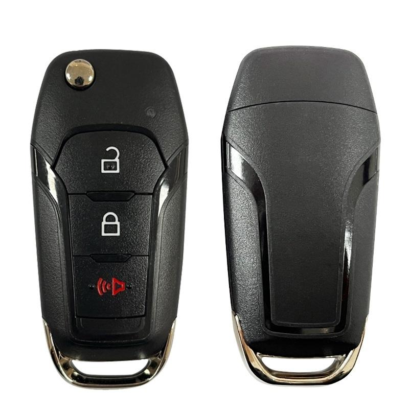 CN018136 FCC N5F-A08TBLP 433.92-434.2mhz For Ford -2024 New Model F-150 F-250 Remote Start Flip Key 3/4 Button 49 Chip