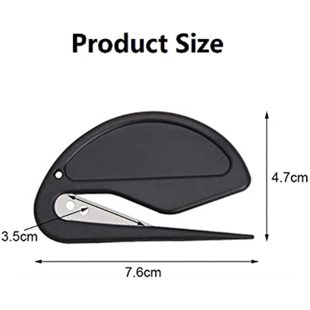 Letter Open Envelope Opens Plastic Envelope Plastic Efficient Open Mail Paper Cutting With Metal Blade Mini Plastic Letter Open for Packing Mail and