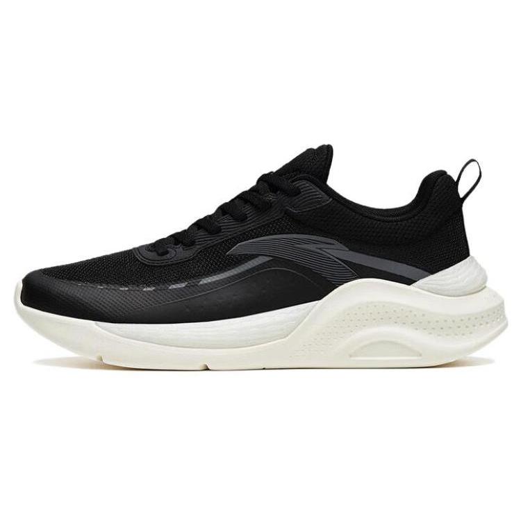 New Anta Anti Slip Wear Resistant Low Top Training Shoes Men's Black Gray 112327718-2