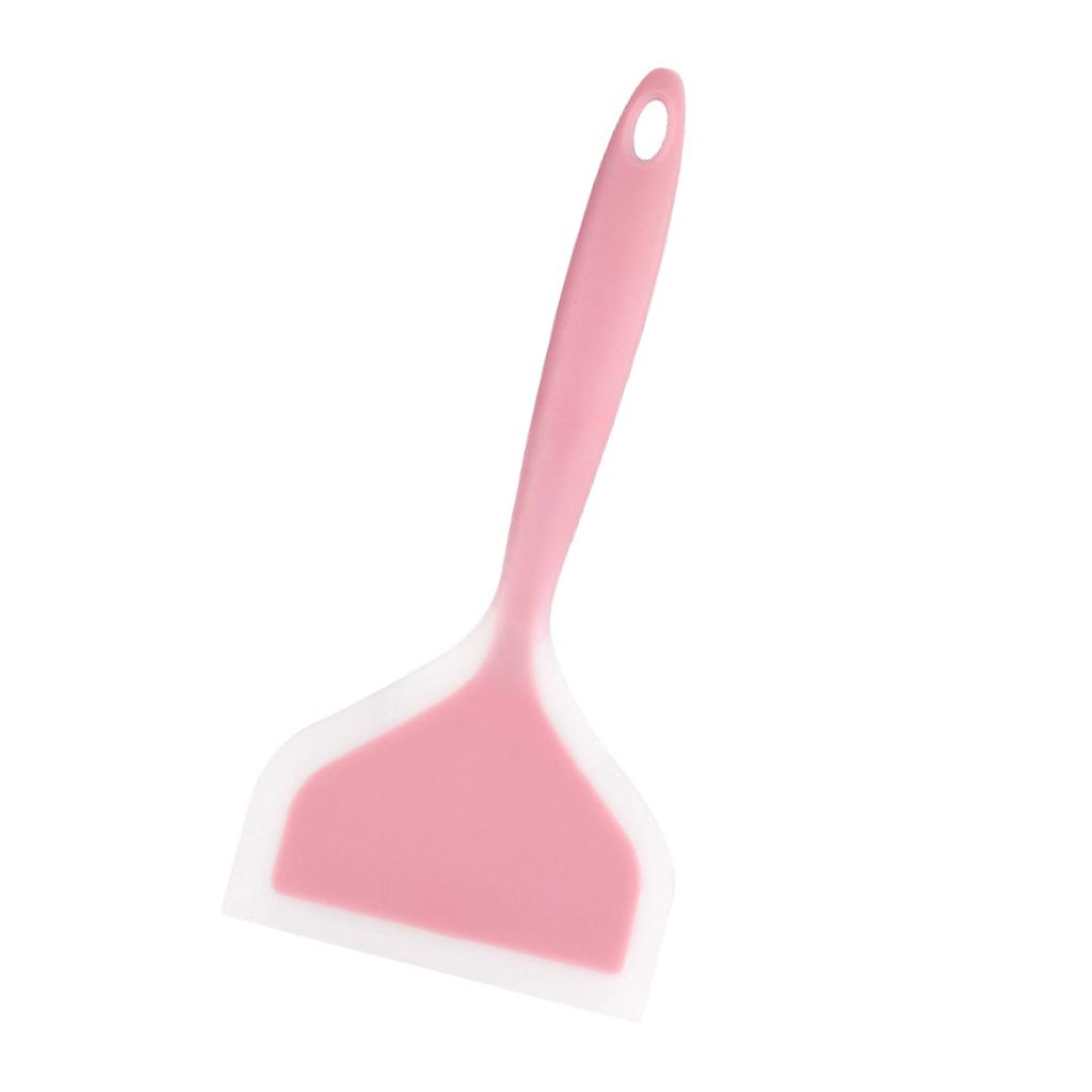 Silicone Spatula Nonstick Fried Shovel Heat Resistant Pancake Shovel for Egg Fish Burgers Steak and Pizza Enduring