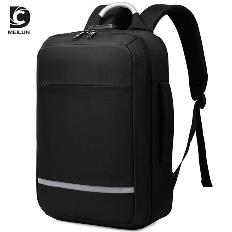 Nový multifunkční štětec proti krádeži Business Travel Backpack Kabelka na tři použití Oxford látkový počítačový batoh pro muže