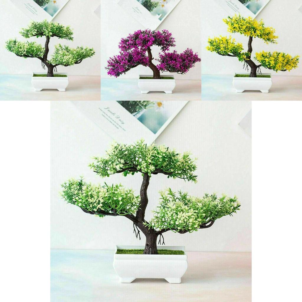 Vysoce kvalitní realistická umělá bonsajová rostlina v květináči pro elegantní bytovou dekoraci