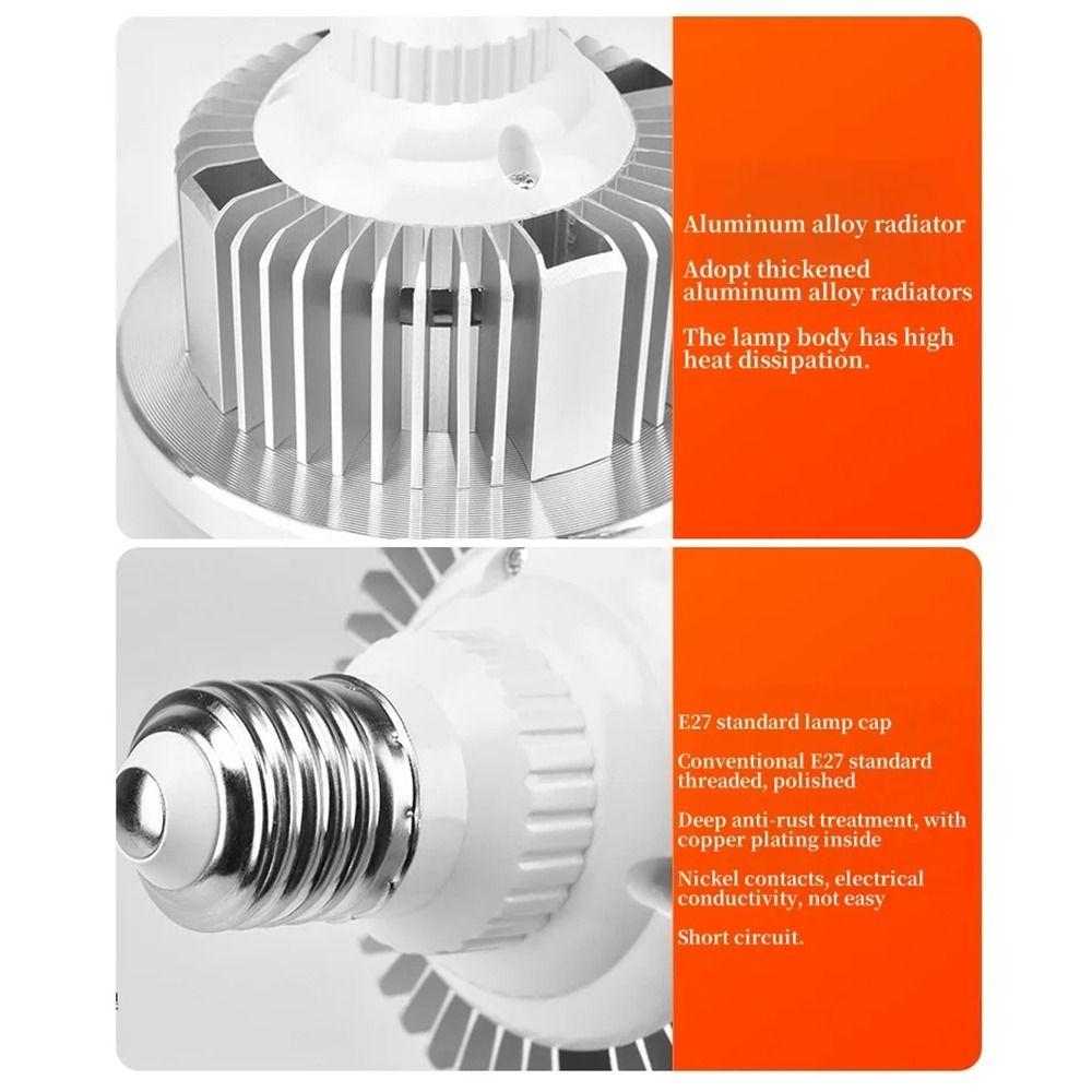 85W 110~220V LED Light Bulb With Remote Control 3000K-6500K Photography Lamp Bulb Warm/White/Warm White Light E27 Mount